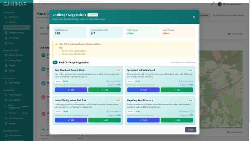 AI Challenge Suggestions